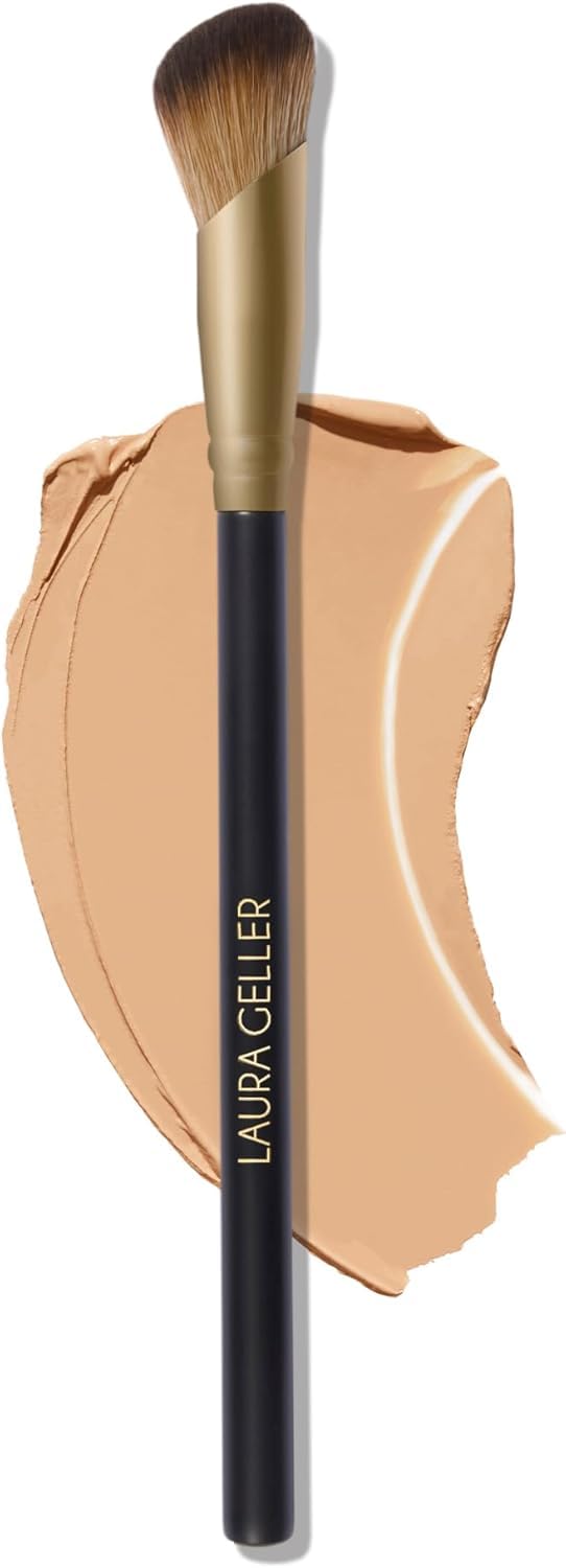 LAURA GELLER NEW YORK Cosmetic Professional Makeup Brushes - Cruelty-Free 02 Retractable Angled Kabuki Brush
