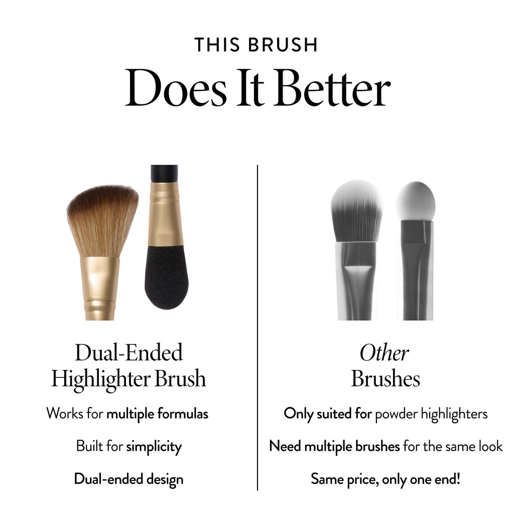 LAURA GELLER NEW YORK Cosmetic Professional Makeup Brushes - Cruelty-Free 02 Retractable Angled Kabuki Brush