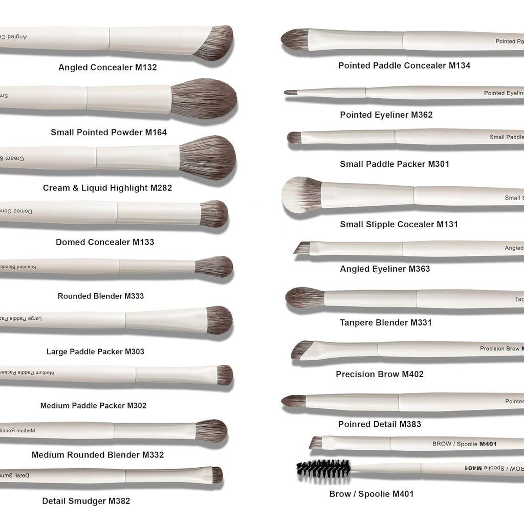30 Pcs Pro Grade Makeup Brushes Set with Dense Ultra Soft Bristle,Elegant Design Luxury Make up Brushes for Foundation,Face Blending Powder, Contour, Bronzer,Highlight, Concealer, Eyeshadow