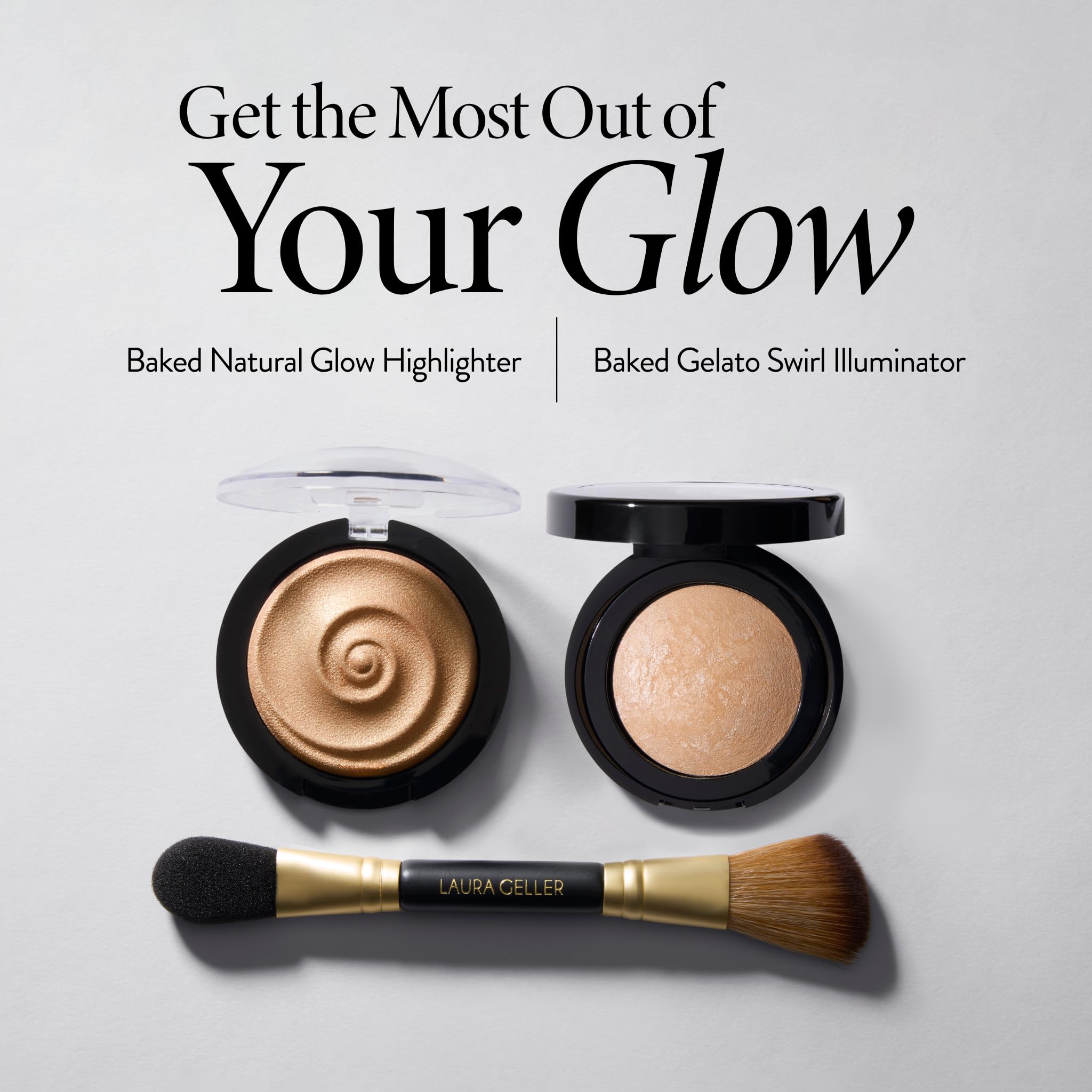 LAURA GELLER NEW YORK Cosmetic Professional Makeup Brushes - Cruelty-Free 02 Retractable Angled Kabuki Brush