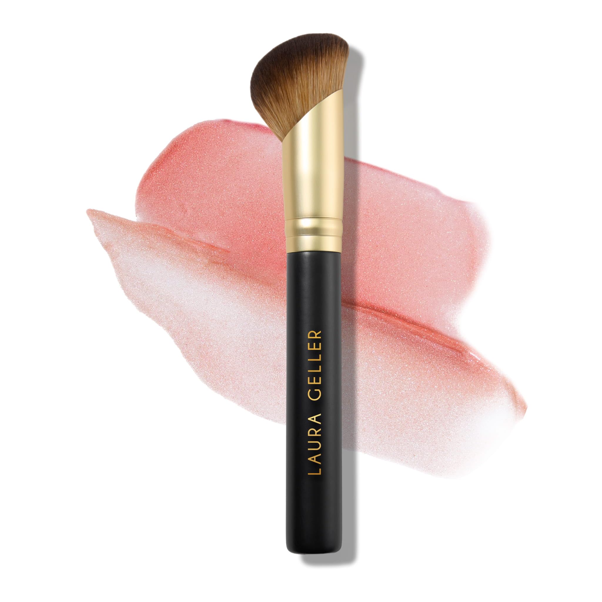 LAURA GELLER NEW YORK Cosmetic Professional Makeup Brushes - Cruelty-Free 02 Retractable Angled Kabuki Brush