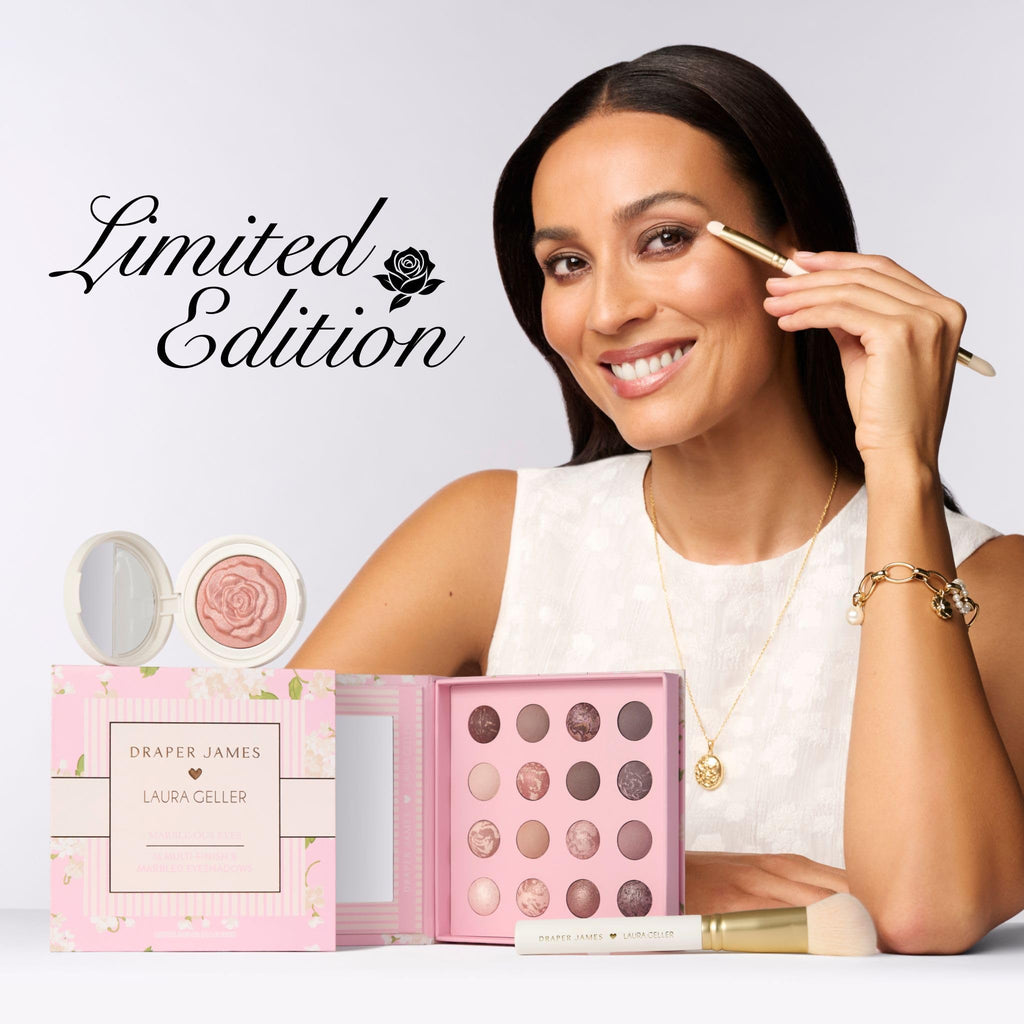 LAURA GELLER NEW YORK Cosmetic Professional Makeup Brushes - Cruelty-Free 02 Retractable Angled Kabuki Brush