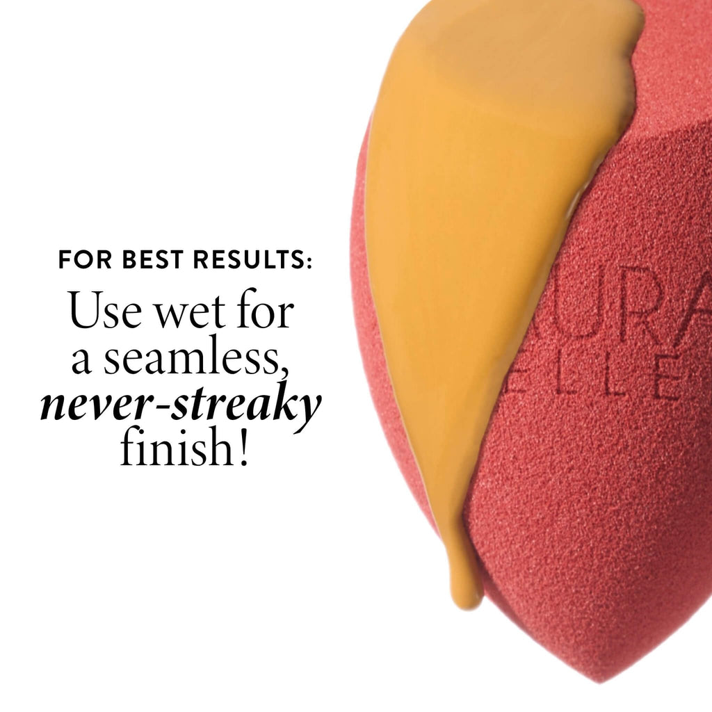 LAURA GELLER NEW YORK Cosmetic Professional Makeup Brushes - Cruelty-Free 02 Retractable Angled Kabuki Brush