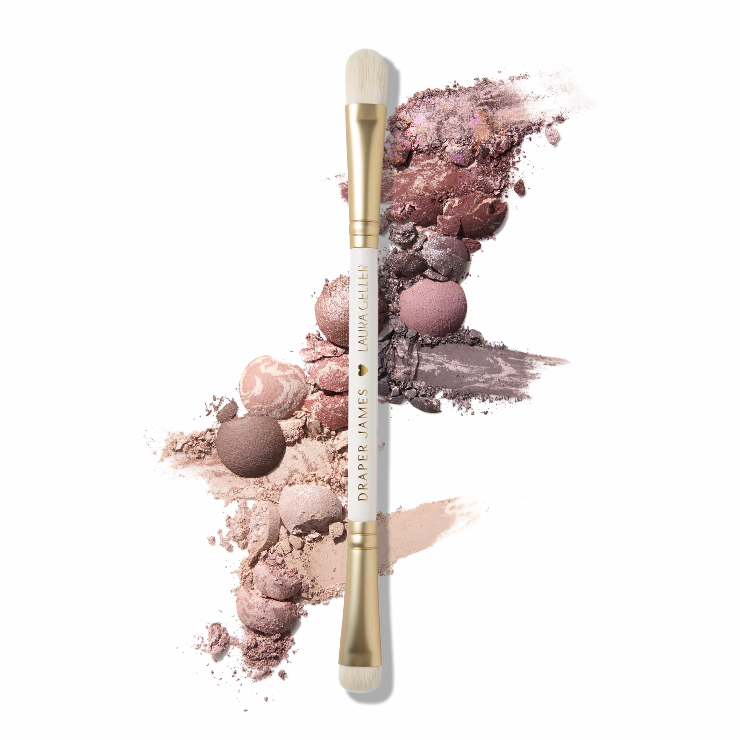 LAURA GELLER NEW YORK Cosmetic Professional Makeup Brushes - Cruelty-Free 02 Retractable Angled Kabuki Brush