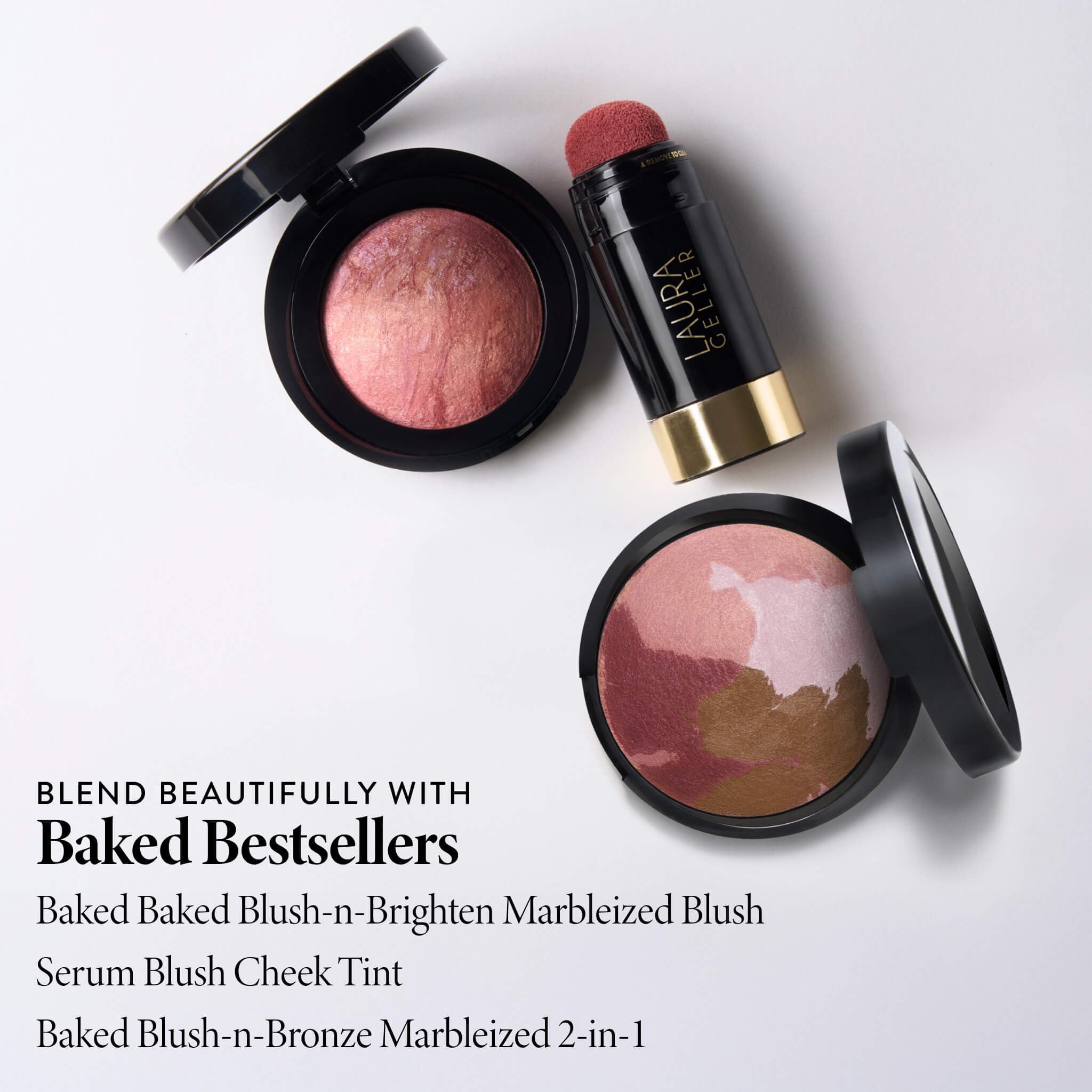 LAURA GELLER NEW YORK Cosmetic Professional Makeup Brushes - Cruelty-Free 02 Retractable Angled Kabuki Brush
