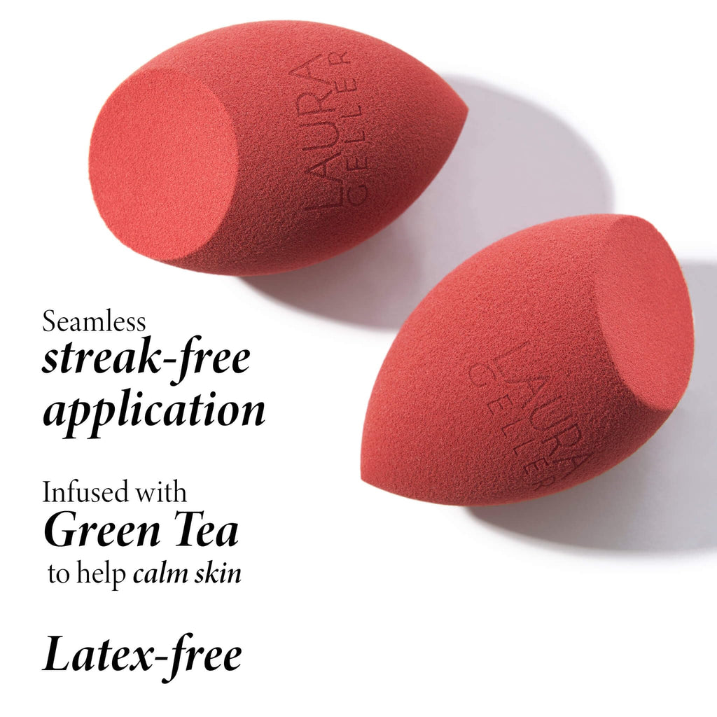 LAURA GELLER NEW YORK Cosmetic Professional Makeup Brushes - Cruelty-Free 02 Retractable Angled Kabuki Brush