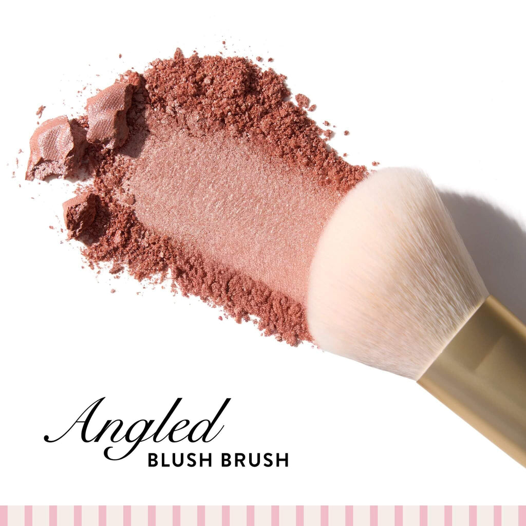 LAURA GELLER NEW YORK Cosmetic Professional Makeup Brushes - Cruelty-Free 02 Retractable Angled Kabuki Brush