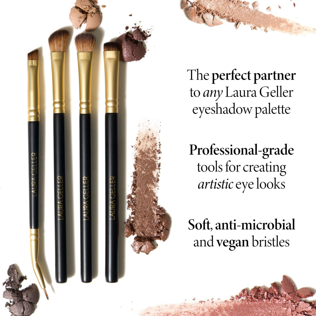LAURA GELLER NEW YORK Cosmetic Professional Makeup Brushes - Cruelty-Free 02 Retractable Angled Kabuki Brush